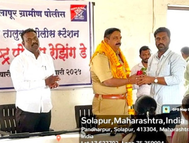 Anti-ragging Session by Police Sub-inspector Mr. Mujawar Tayyab Yunnus, Pandharpur